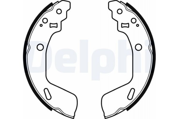 Delphi Σετ Σιαγόνων Φρένων - LS2073