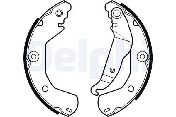Delphi Σετ Σιαγόνων Φρένων - LS2112 Delphi Σετ Σιαγόνων Φρένων - LS2112