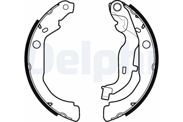 Delphi Σετ Σιαγόνων Φρένων - LS2127