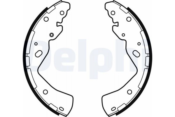 Delphi Σετ Σιαγόνων Φρένων - LS2143 Delphi Σετ Σιαγόνων Φρένων - LS2143