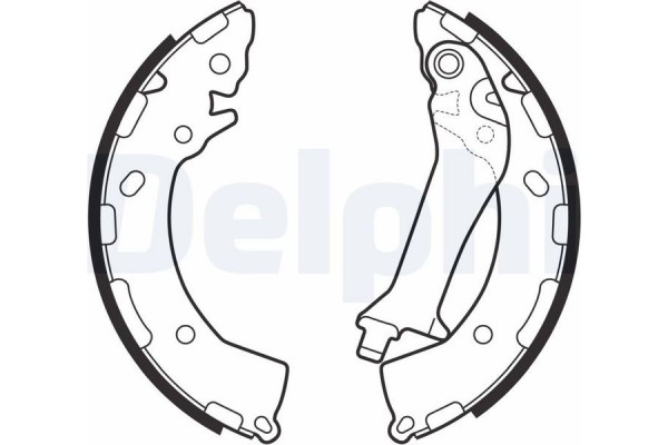 Delphi Σετ Σιαγόνων Φρένων - LS2150 Delphi Σετ Σιαγόνων Φρένων - LS2150