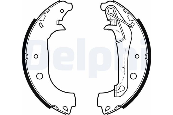 Delphi Σετ Σιαγόνων Φρένων - LS2157 Delphi Σετ Σιαγόνων Φρένων - LS2157