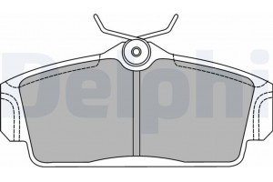 Delphi Σετ τακάκια, Δισκόφρενα - LP1435