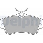 Delphi Σετ τακάκια, Δισκόφρενα - LP1522