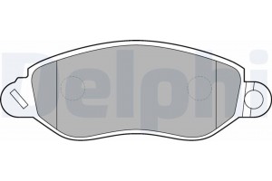 Delphi Σετ τακάκια, Δισκόφρενα - LP1583