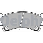 Delphi Σετ τακάκια, Δισκόφρενα - LP1590