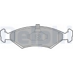 Delphi Σετ τακάκια, Δισκόφρενα - LP1604