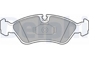 Delphi Σετ τακάκια, Δισκόφρενα - LP1605