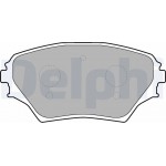 Delphi Σετ τακάκια, Δισκόφρενα - LP1632