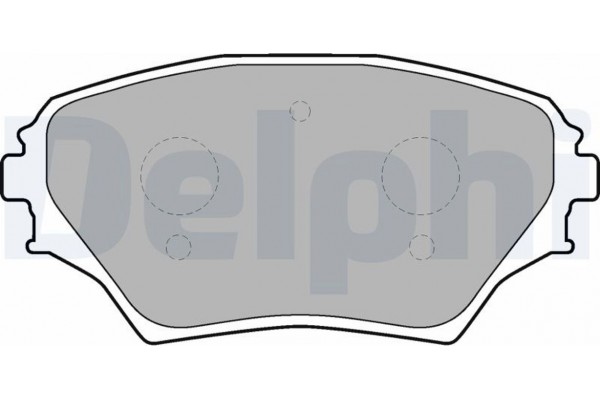 Delphi Σετ τακάκια, Δισκόφρενα - LP1632