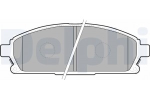 Delphi Σετ τακάκια, Δισκόφρενα - LP1659