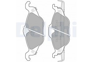 Delphi Σετ τακάκια, Δισκόφρενα - LP1673
