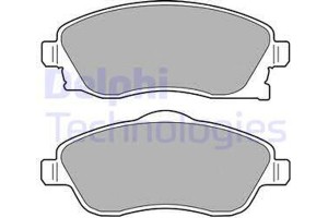 Delphi Σετ τακάκια, Δισκόφρενα - LP1676