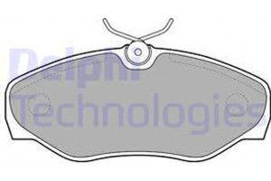 Delphi Σετ τακάκια, Δισκόφρενα - LP1695