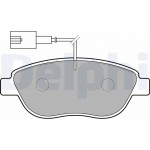 Delphi Σετ τακάκια, Δισκόφρενα - LP1721 Delphi Σετ τακάκια, Δισκόφρενα - LP1721