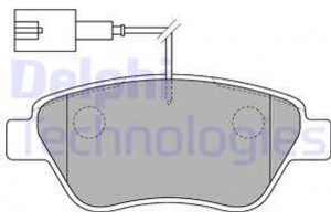 Delphi Σετ τακάκια, Δισκόφρενα - LP1722