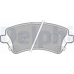 Delphi Σετ τακάκια, Δισκόφρενα - LP1737