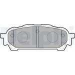 Delphi Σετ τακάκια, Δισκόφρενα - LP1822