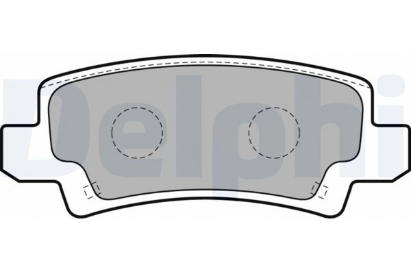 Delphi Σετ τακάκια, Δισκόφρενα - LP1864