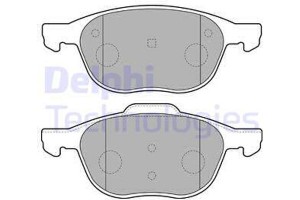 Delphi Σετ τακάκια, Δισκόφρενα - LP1869