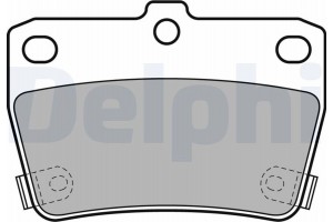 Delphi Σετ τακάκια, Δισκόφρενα - LP1942