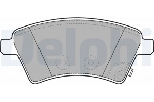 Delphi Σετ τακάκια, Δισκόφρενα - LP1966