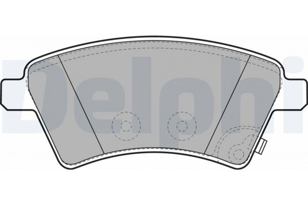 Delphi Σετ τακάκια, Δισκόφρενα - LP1966