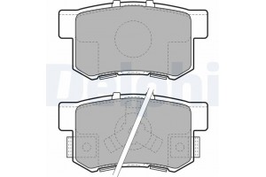 Delphi Σετ τακάκια, Δισκόφρενα - LP1972