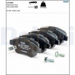 Delphi Σετ τακάκια, Δισκόφρενα - LP1989