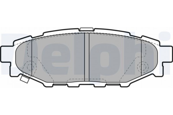 Delphi Σετ τακάκια, Δισκόφρενα - LP1999