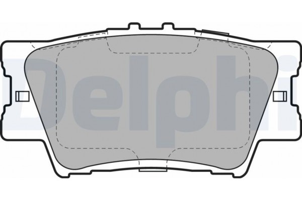 Delphi Σετ τακάκια, Δισκόφρενα - LP2004
