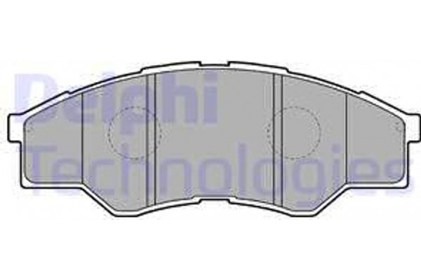 Delphi Σετ τακάκια, Δισκόφρενα - LP2060
