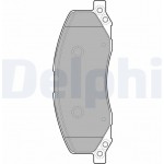 Delphi Σετ τακάκια, Δισκόφρενα - LP2082