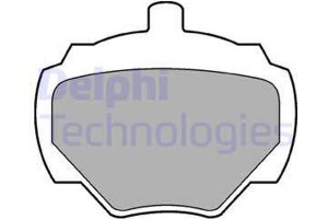 Delphi Σετ τακάκια, Δισκόφρενα - LP211