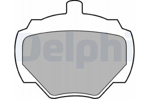 Delphi Σετ τακάκια, Δισκόφρενα - LP211