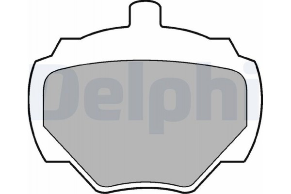 Delphi Σετ τακάκια, Δισκόφρενα - LP211