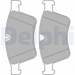 Delphi Σετ τακάκια, Δισκόφρενα - LP2139