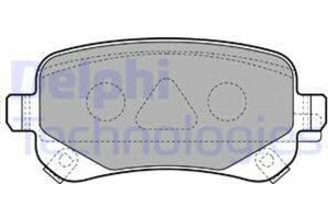 Delphi Σετ τακάκια, Δισκόφρενα - LP2174