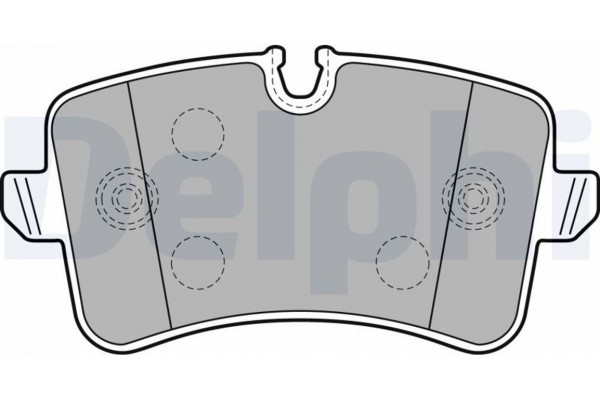 Delphi Σετ τακάκια, Δισκόφρενα - LP2249
