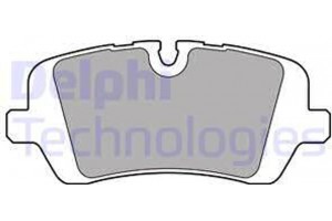 Delphi Σετ τακάκια, Δισκόφρενα - LP2508