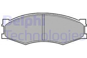 Delphi Σετ τακάκια, Δισκόφρενα - LP358