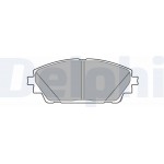 Delphi Σετ τακάκια, Δισκόφρενα - LP3632