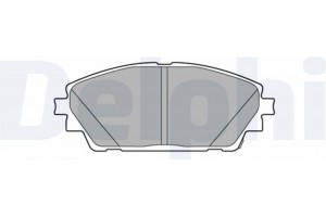 Delphi Σετ τακάκια, Δισκόφρενα - LP3632