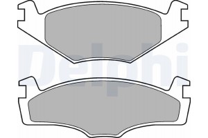 Delphi Σετ τακάκια, Δισκόφρενα - LP421