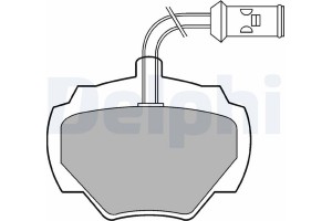 Delphi Σετ τακάκια, Δισκόφρενα - LP475