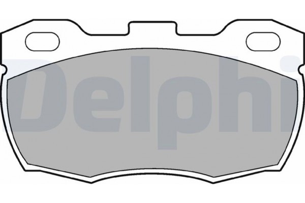 Delphi Σετ τακάκια, Δισκόφρενα - LP506 Delphi Σετ τακάκια, Δισκόφρενα - LP506