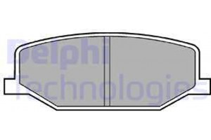 Delphi Σετ τακάκια, Δισκόφρενα - LP527