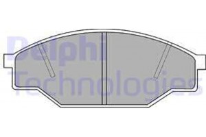 Delphi Σετ τακάκια, Δισκόφρενα - LP538