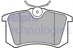 Delphi Σετ τακάκια, Δισκόφρενα - LP571