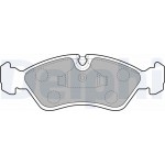 Delphi Σετ τακάκια, Δισκόφρενα - LP585